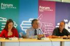 Presentaci�. Annamari Laaksonen, Luis Enrique Vega & Greg Richards. C Fundaci� F�rum Universal de les Cultures. 2005/ Miquel Gonz�lez